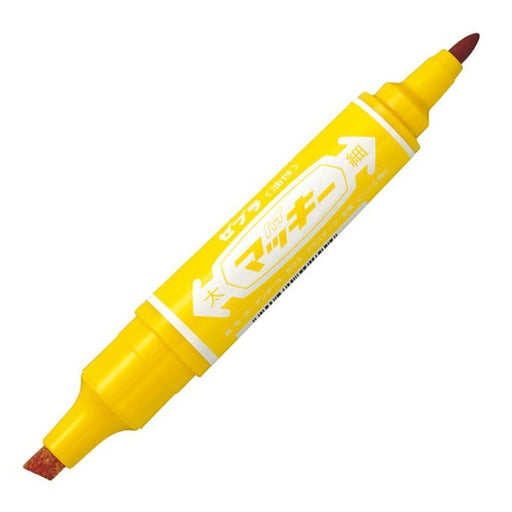 Zebra High Mackie Yellow Oil Pen B-Mo-150-Mc-Y 10 Pieces Pack-Kiichin - The #1 Place for Japanese Goods in Your Hand!