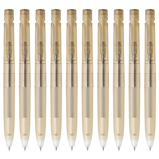Zebra Oil-Based Ballpoint Pen Black Ink 0.5mm Ocher Axis 10-Piece Pack B-BAS88-FM2-OC-Kiichin - The #1 Place for Japanese Goods in Your Hand!