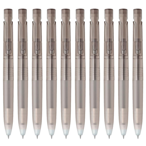 Zebra Oil-Based 0.5mm Ballpoint Pen Chocolate Shaft Black Ink Pack of 10-Kiichin - The #1 Place for Japanese Goods in Your Hand!