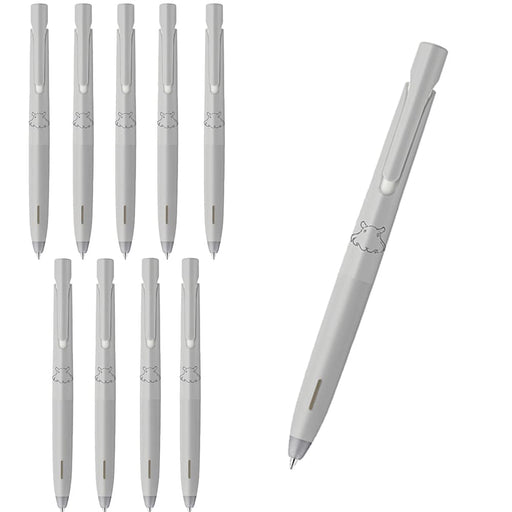 Zebra Bren Black Ink Ballpoint Pen 0.5mm Oil-Based Mendako Pattern pack of 10-Kiichin - The #1 Place for Japanese Goods in Your Hand!