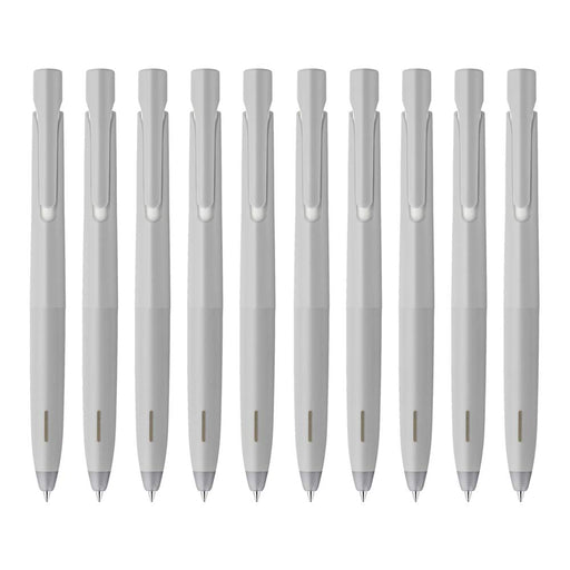 Zebra Bren 10-pack Black Ink Ballpoint Pen Gray Barrel 0.7 Point- B-Ba88-Gr-Kiichin - The #1 Place for Japanese Goods in Your Hand!