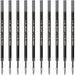 Zebra B-RNC7-BK 10pcs Black 0.7 Lead Bren NC Oil-Based Ballpoint Pen Refill-Kiichin - The #1 Place for Japanese Goods in Your Hand!