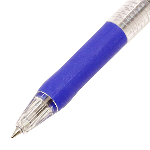 Zebra Blue Oil-Based Ballpoint Pen 0.5 Tip with Tapli Clip 14.3x1.14cm Size-Kiichin - The #1 Place for Japanese Goods in Your Hand!