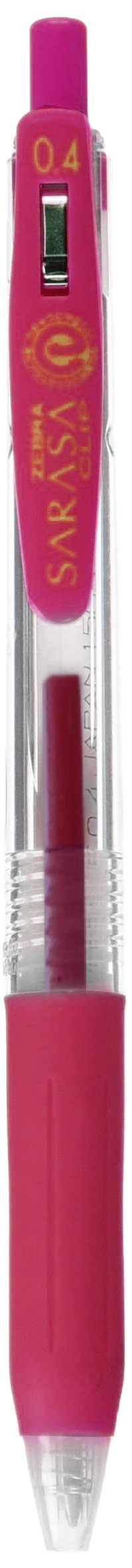 Zebra Sarasa Clip 0.4mm in Magenta High-Quality Durable Zebra Writing Instrument-Kiichin - The #1 Place for Japanese Goods in Your Hand!
