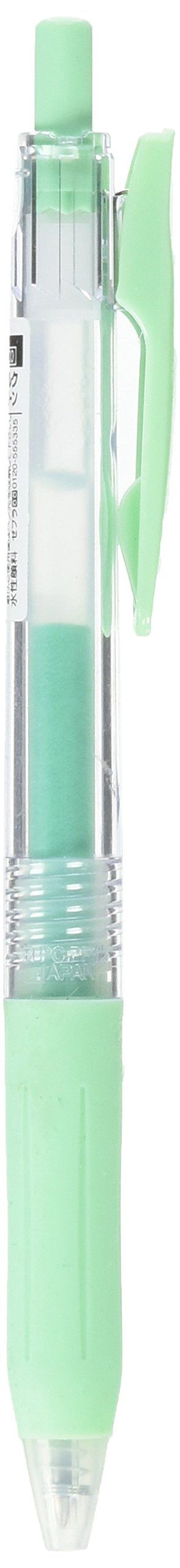 Zebra Sarasa Clip 0.5mm Gel Ballpoint Pen in Milk Green Color-Kiichin - The #1 Place for Japanese Goods in Your Hand!
