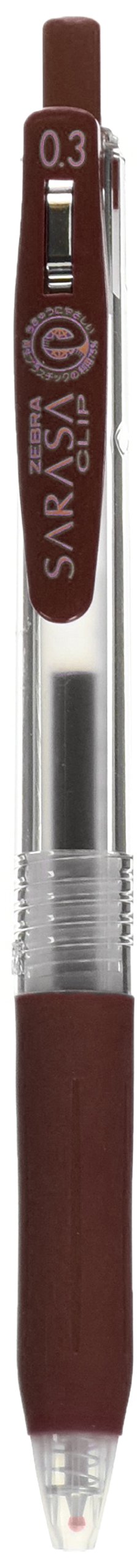Zebra Sarasa Clip Pen 0.3mm Smooth Writing and Quick Drying from Zebra-Kiichin - The #1 Place for Japanese Goods in Your Hand!