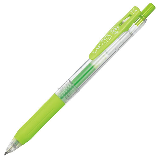 Zebra Sarasa Clip 0.5 Water-Based Gel Ballpoint Pen Light Green-Kiichin - The #1 Place for Japanese Goods in Your Hand!