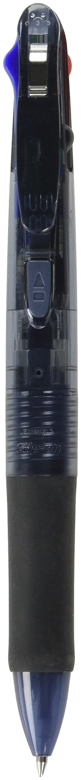 Zebra B4A3-BK Clip-On G 4C Ink Pens Quad Color Black Blue Red Green-Kiichin - The #1 Place for Japanese Goods in Your Hand!