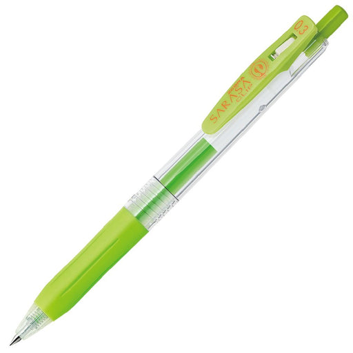 Zebra Sarasa Clip Light Green 0.3 Gel Ballpoint Pen Pack of 10-Kiichin - The #1 Place for Japanese Goods in Your Hand!
