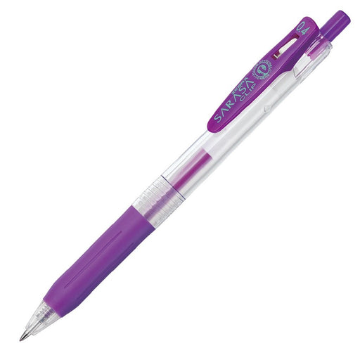 Zebra Gel Ballpoint Sarasa Clip Pen 0.4 mm Pack of 10 Purple-Kiichin - The #1 Place for Japanese Goods in Your Hand!