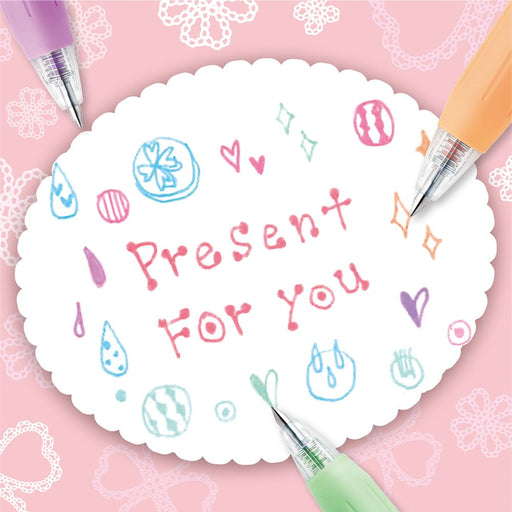 Zebra Sarasa Clip 0.5 Gel Ballpoint Pens in Milk Pink Pack of 10-Kiichin - The #1 Place for Japanese Goods in Your Hand!