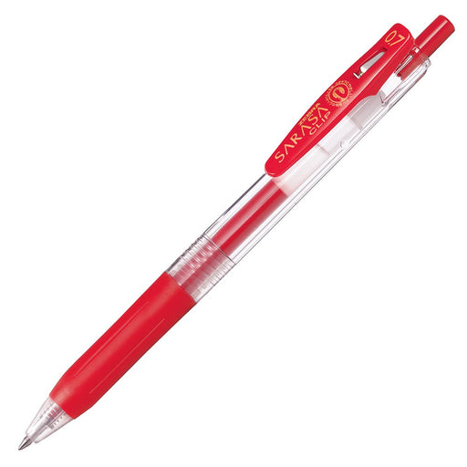 Zebra Sarasa Clip Gel Ballpoint Pen 0.7 Pack of 10 Red Ink-Kiichin - The #1 Place for Japanese Goods in Your Hand!