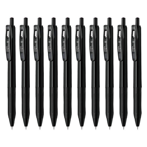 Zebra Sarasa R Gel Ballpoint Pen 0.5mm Black Shaft Pack of 10-Kiichin - The #1 Place for Japanese Goods in Your Hand!