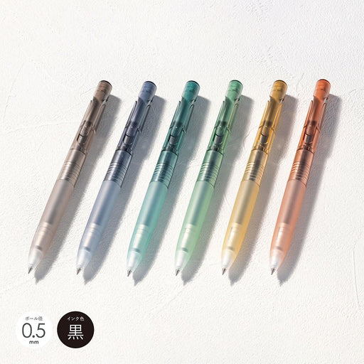 Zebra Oil-Based Black Ink Ballpoint Pen 0.5mm Green Axis 10-Pack-Kiichin - The #1 Place for Japanese Goods in Your Hand!