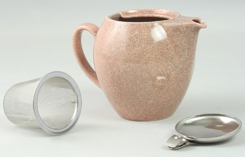 Zero Japan Universal Teapot 4 People Crackle Colors Bbn-03 Skp Pink W170Xd110Xh123Mm-Kiichin - The #1 Place for Japanese Goods in Your Hand!