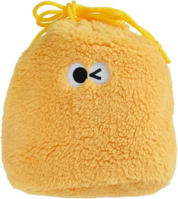 Ippinsha Iroiro Ome-me Mug Made in Japan Ceramic Drinkware - Drawstring Bag Yellow - 4536818442160