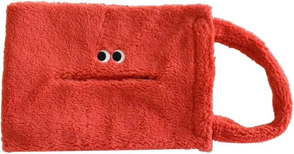 Ippinsha Iroiro Ome-me Mug Made in Japan Ceramic Drinkware - Tissue Case Red - 4536818442191