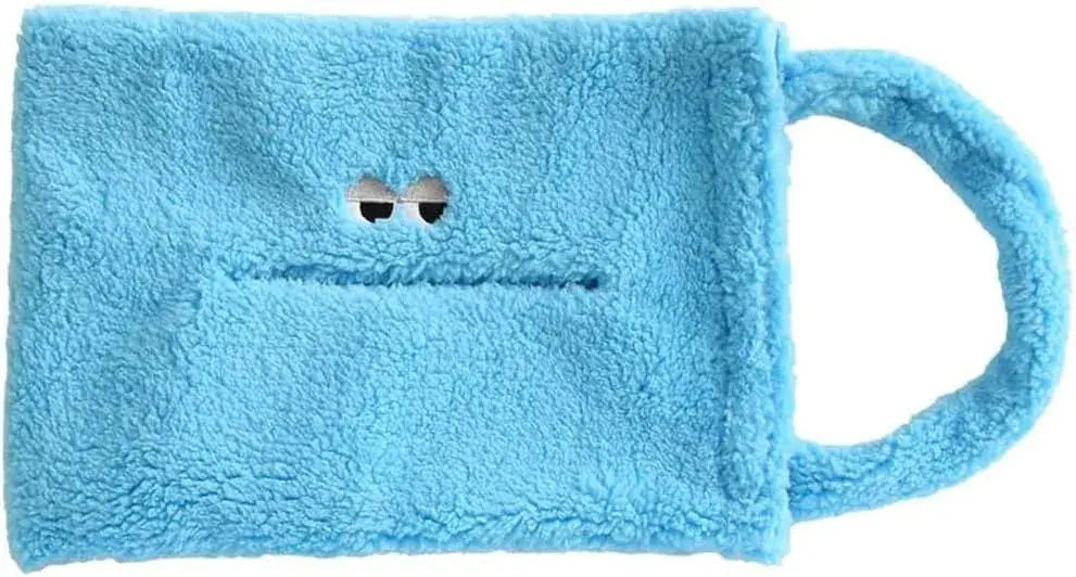 Ippinsha Iroiro Ome-me Mug Made in Japan Ceramic Drinkware - Tissue Case Blue - 4536818442214