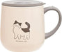 Ippinsha Stainless Steel Mug Durable Travel Drinkware - Cat 88x100mm - 4536818512122