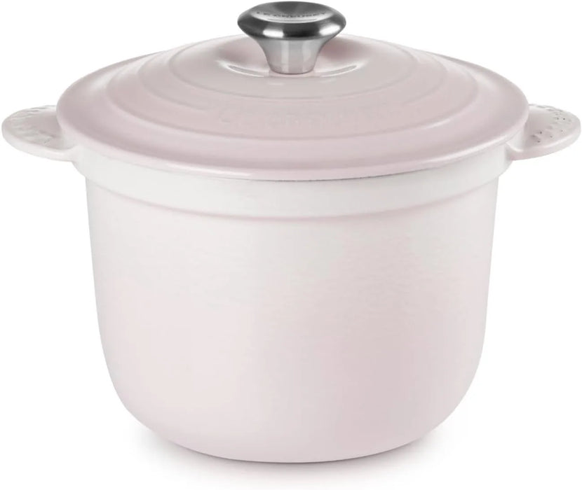 Le Creuset Cast Enameled Two-Handed Cocotte Pot 18 Cherry Red Oven Safe Le Creuset - Shell Pink 20cm
 - 0024147308386