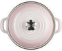 Le Creuset EOS Shell Pink Enameled Casserole Pot 7.1 Inch IH Compatible Le Creuset