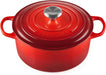 Le Creuset Signature Round Casserole with Lid 11 Inch Induction Compatible Le Creuset - Red
 - 0024147259770