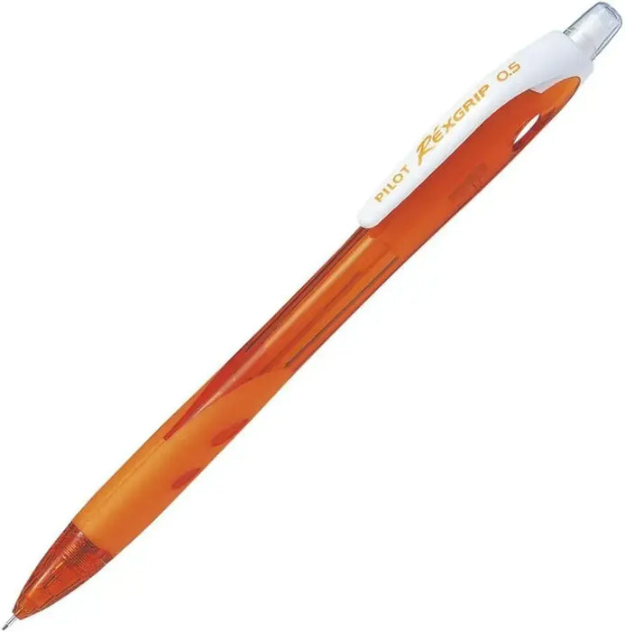 Pilot Mechanical Pencil Rex Grip Writing Instrument - Orange - 4902505258985