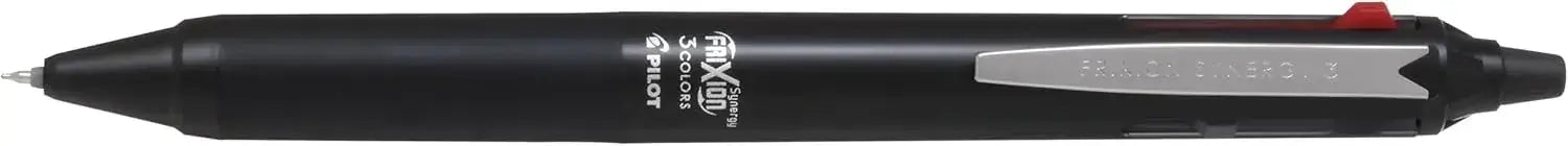 Pilot Tri-Color FriXion Synergy Erasable Ballpoint Pen - Black - 4902505688683