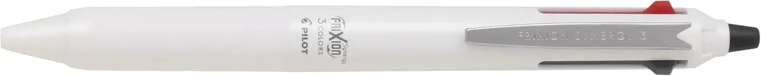 Pilot Tri-Color FriXion Synergy Erasable Ballpoint Pen - White - 4902505688690