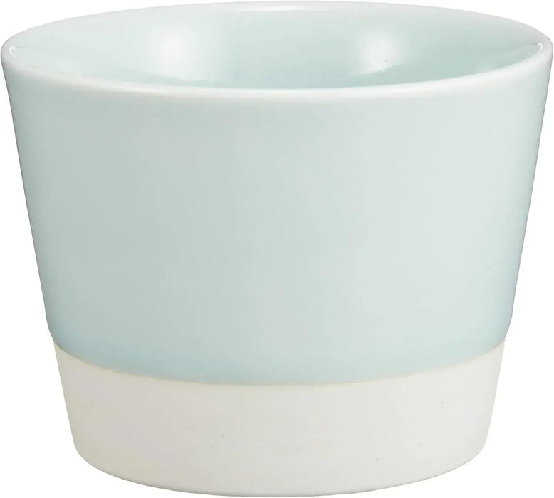 Saikai Pottery Essence Celadon Glaze Bowl - Teal Enamel Cup S - 4965451453682