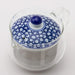 Saikai Pottery Hasami Ware Glass Pot with Stainless Steel Tea Strainer