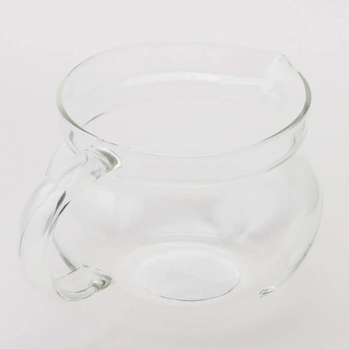 Saikai Pottery Hasami Ware Glass Pot with Stainless Steel Tea Strainer