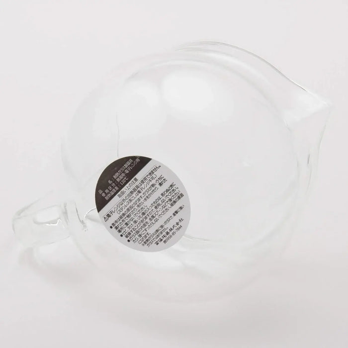 Saikai Pottery Hasami Ware Glass Pot with Stainless Steel Tea Strainer