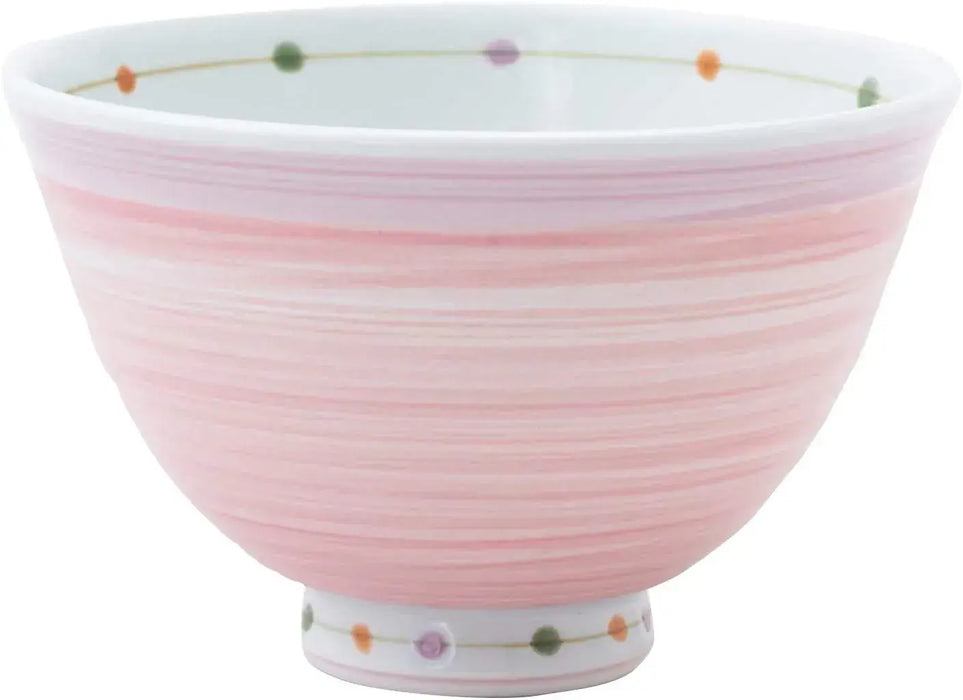 Saikai Pottery Hasami Ware Lightweight Rice Bowl Microwave Safe - Small - 4965451147789