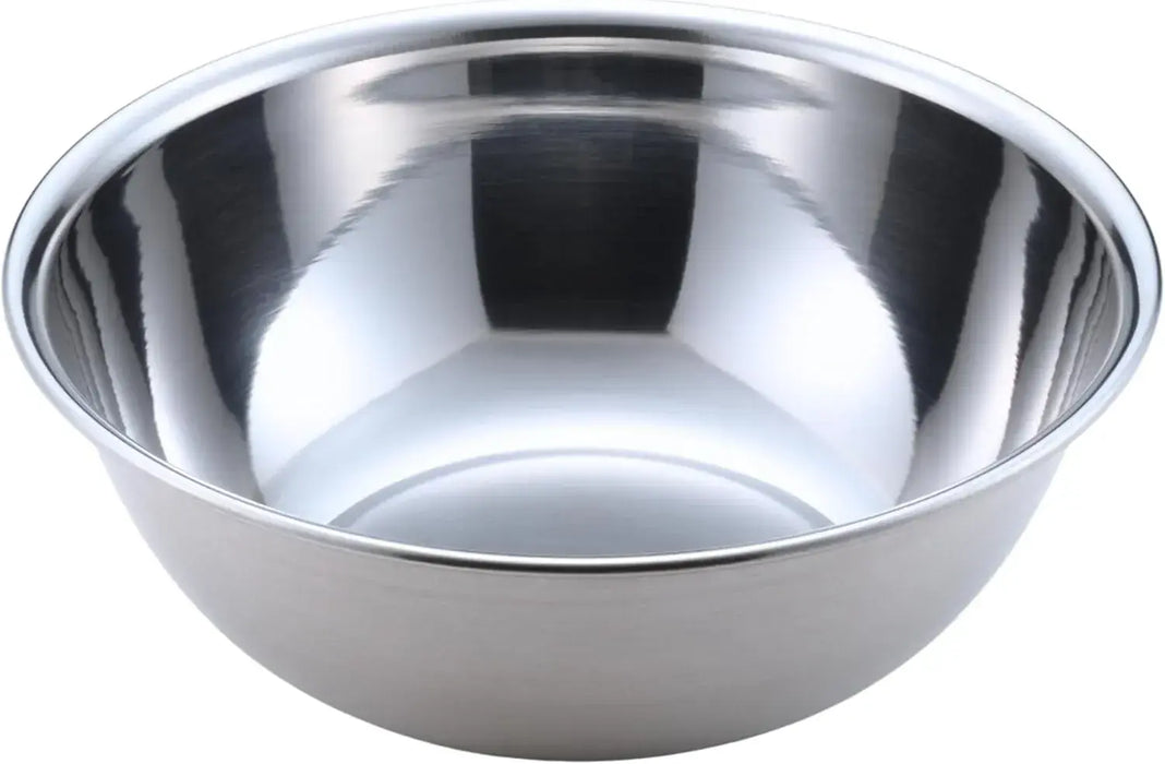 Takagi Lightweight Heat Resistant Microwave Safe Plastic Bowl - Stainless Steel 24cm - 4907052842786