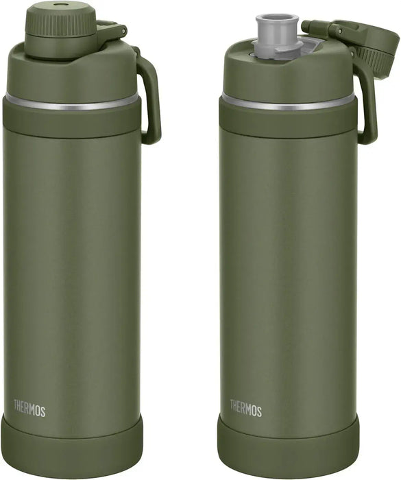 Thermos FJU-1000 Vacuum Insulated Sports Bottle 33.8oz Khaki