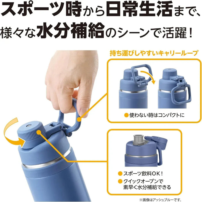 Thermos FJU-1000 Vacuum Insulated Sports Bottle 33.8oz Khaki