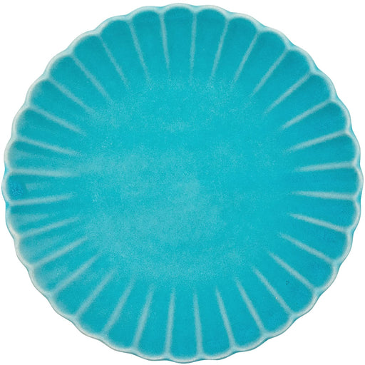 Aito Hana Plate Dish M 16cm Peacock Seto Ware Japan-Kiichin - The #1 Place for Japanese Goods in Your Hand!