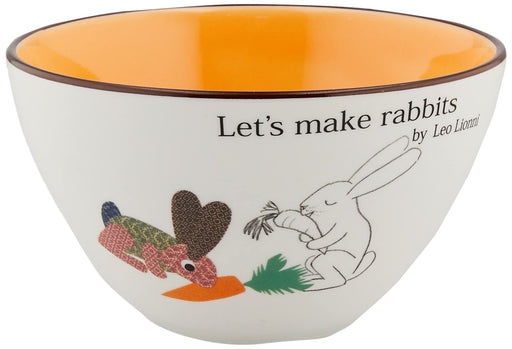 Aito Leo Lionni Cafe Salad Bowl 11cm Rabbit Mino Ware 278702-Kiichin - The #1 Place for Japanese Goods in Your Hand!