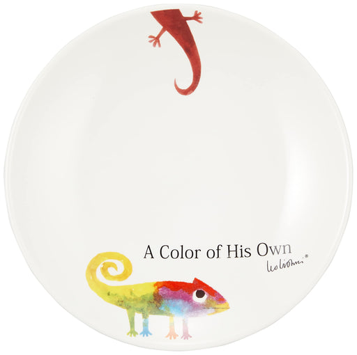 Aito Leo Lionni Plate Medium 16cm Chameleon Mino Ware Japan 278233-Kiichin - The #1 Place for Japanese Goods in Your Hand!