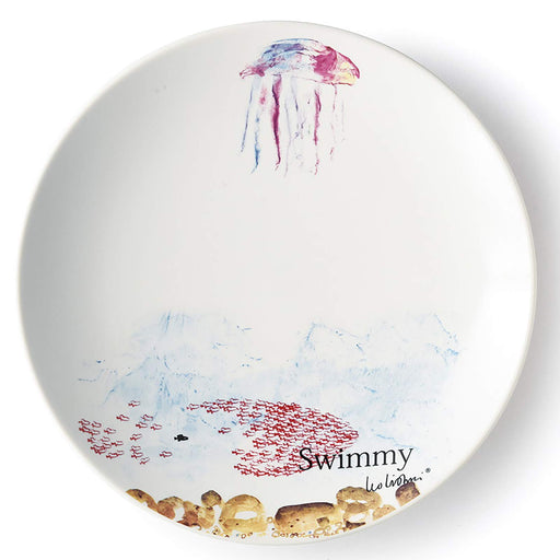 Aito Leo Lionni Plate Medium 16cm Swimmy Mino 278234-Kiichin - The #1 Place for Japanese Goods in Your Hand!