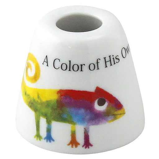 Aito Leo Lionni Toothbrush Stand Pen Holder 5x4cm Chameleon 278402-Kiichin - The #1 Place for Japanese Goods in Your Hand!