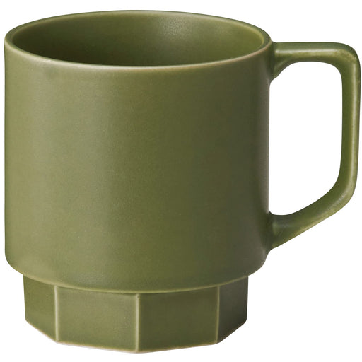 Aito Seisakusho Mug 310ml Stacking Green Mino Ware Japan 111119-Kiichin - The #1 Place for Japanese Goods in Your Hand!