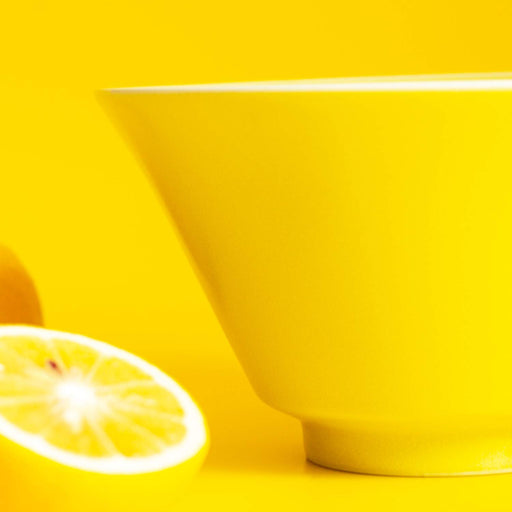 Aito Ciel Ciel Bowl Plate Bowl Ramen Bowl 17x9.4cm Yellow 520117-Kiichin - The #1 Place for Japanese Goods in Your Hand!