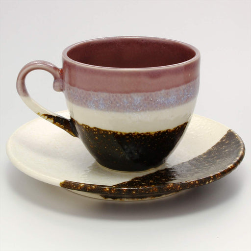 Aito Seisakusho Glaze Works Coffee Cup Saucer Set 2Pcs Cafe Gift Tableware Set-Kiichin - The #1 Place for Japanese Goods in Your Hand!