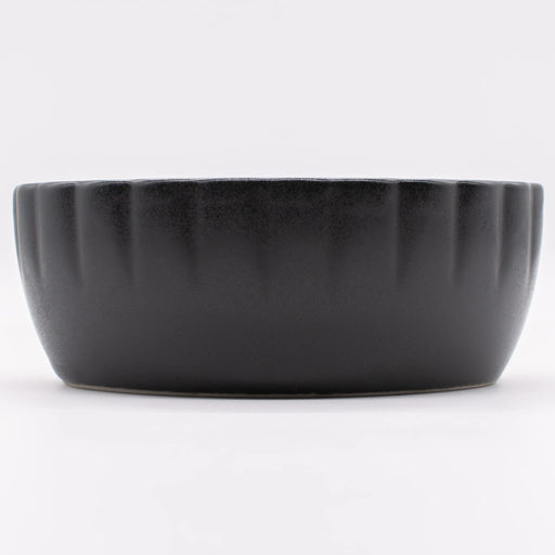 Aito Hana Salad Bowl Set 14cm Black Seto Ware 288536-Kiichin - The #1 Place for Japanese Goods in Your Hand!