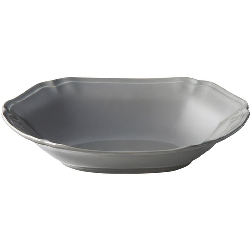 Aito Mino Ware Curry Plate Pasta Plate Oval Bowl 23x16cm Cool Gray Dishwasher/Microwave Safe 111079-Kiichin - The #1 Place for Japanese Goods in Your Hand!