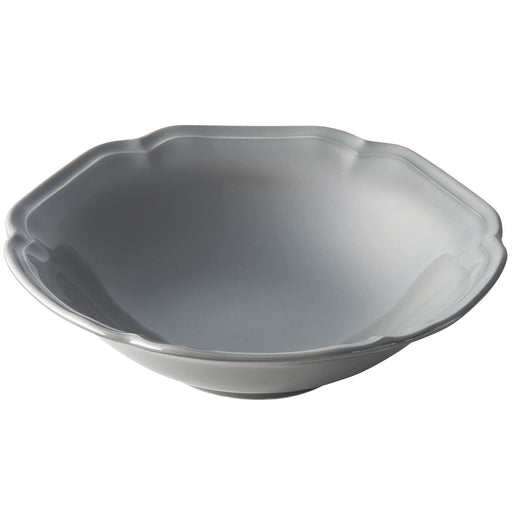 Aito Mino Ware Salad Bowl Plate 17cm Gray Dishwasher/Microwave Safe 111078-Kiichin - The #1 Place for Japanese Goods in Your Hand!