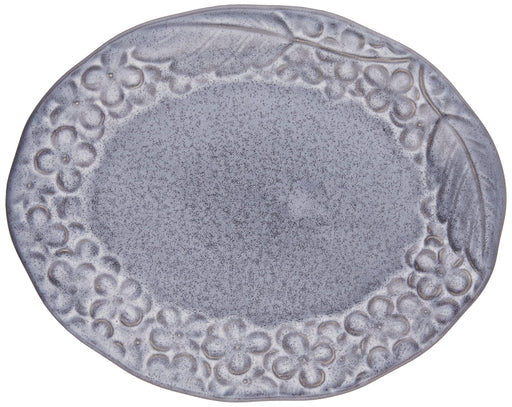 Aito Lien Lien Plate 18cm S Gray Mino Ware Tableware Dishwasher/Microwave 267837-Kiichin - The #1 Place for Japanese Goods in Your Hand!