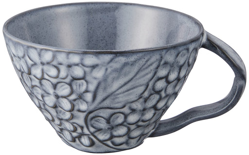 Aito Lien Tea Cup & Wooden Plate Tray Set 23x15cm Mino Ware Japan 267802-Kiichin - The #1 Place for Japanese Goods in Your Hand!